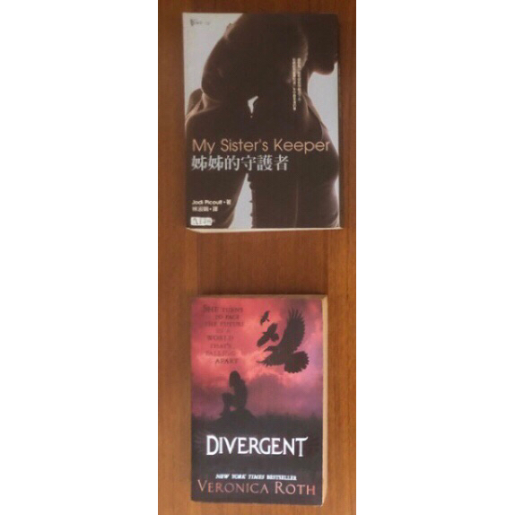 Divergent 分歧者（英文，原文）翻拍電影/姐姐的守護者（中文） 翻譯小說 電影翻拍