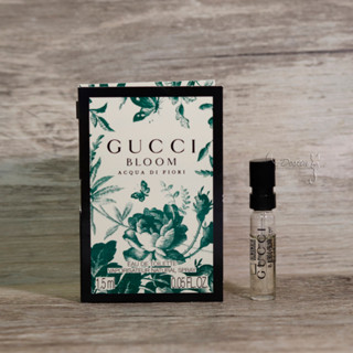 Gucci Bloom 繁花之水 Acqua di Fiori 女性 淡香水 1.5ml 可噴式 試管香水