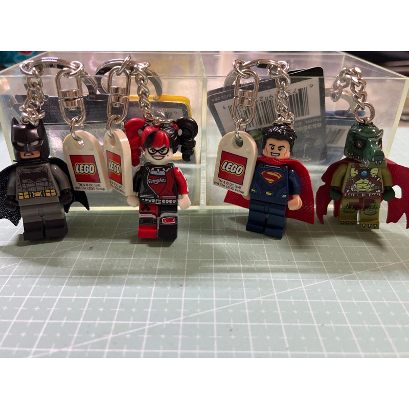 樂高LEGO 正版鑰匙圈 蝙蝠俠/超人/小丑女/鱷霸