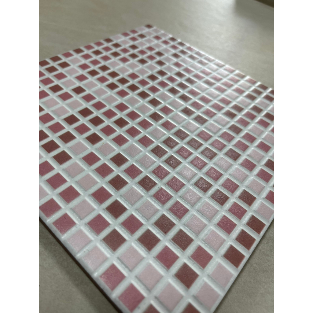 磁磚-玩藝 20X20 粉色系仿馬賽克地磚