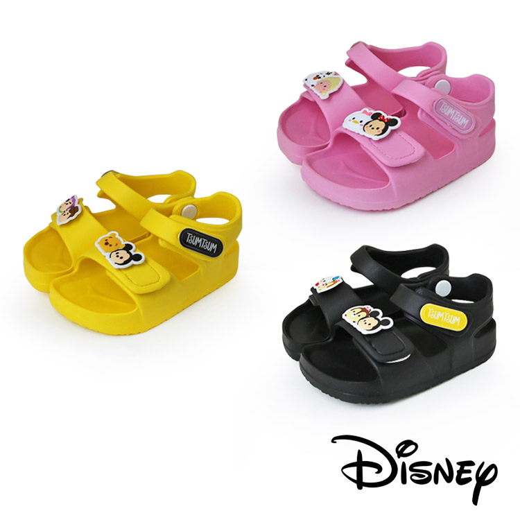 Disney tsum tsum 系列涼鞋 迪士尼 涼鞋 輕量防水 舒適好穿脫 魔鬼氈 DS0009