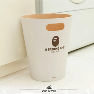 airroom【正品現貨】bape umbra ape woodrow trash can 木質 原木 垃圾桶 3色