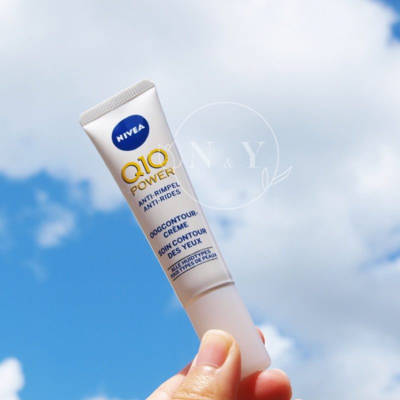 🌷現貨🌷《N&amp;Y荷蘭代購》妮維雅 NIVEA Q10眼霜 保濕 撫平細紋 抗老 眼霜 15ml