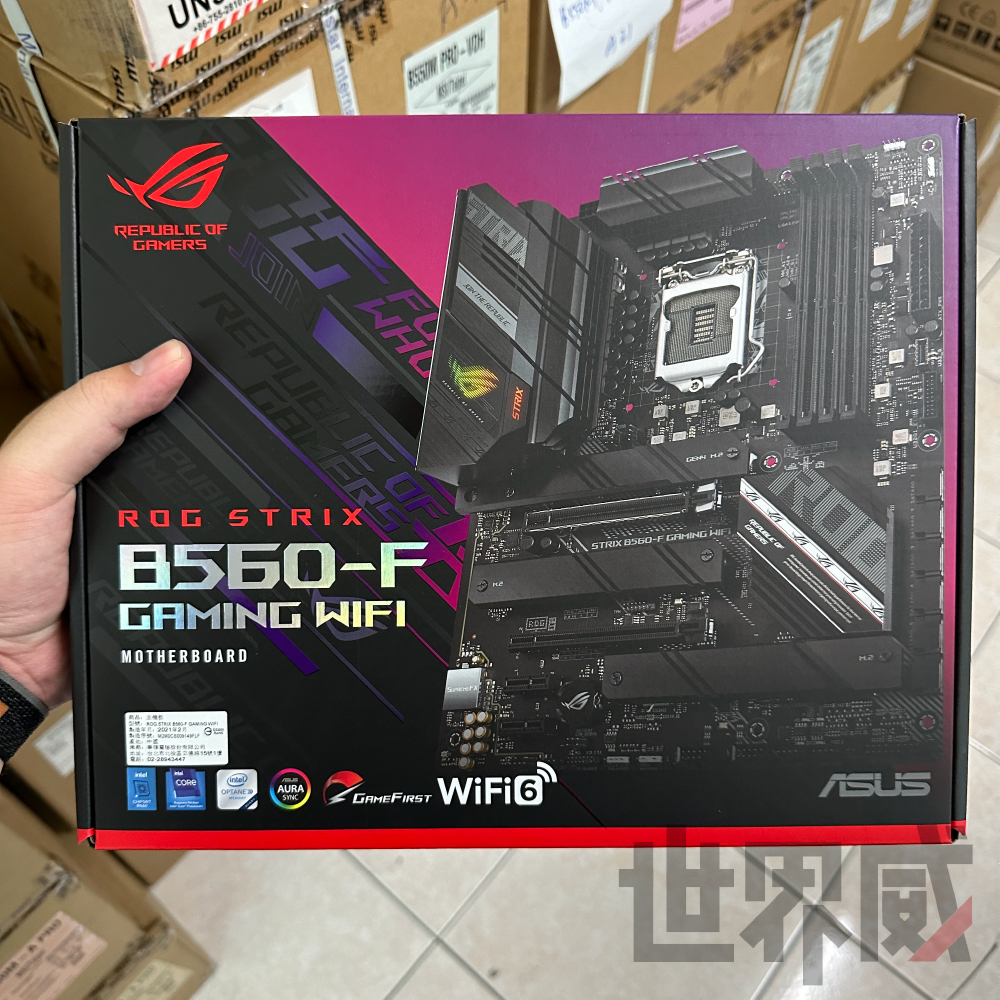 【降價降價】【全新】華碩 ROG STRIX B560-F GAMING WIFI主機板