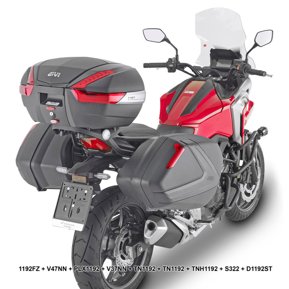 [ Moto Dream 重機部品 ] GIVI PLX1192 側箱架 HONDA NC750X 21&gt;