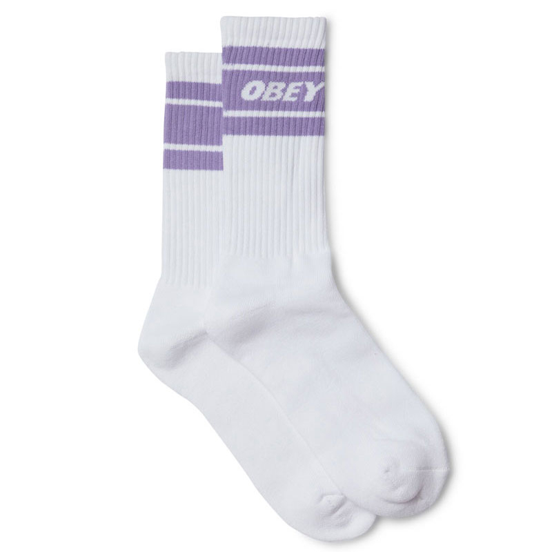 OBEY 100260093-PUR COOPER II SOCKS 中筒襪 / 小腿襪 (紫色) 化學原宿