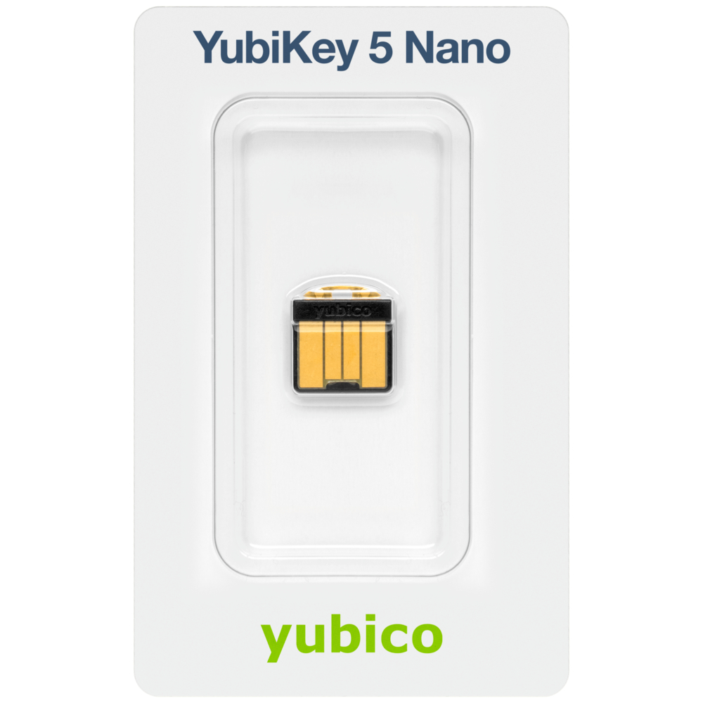 【3C屋】💥 最新分位 5.7 有保固 💥快速出貨Yubikey 5 nano&5C nano 雙重驗證 資安金鑰