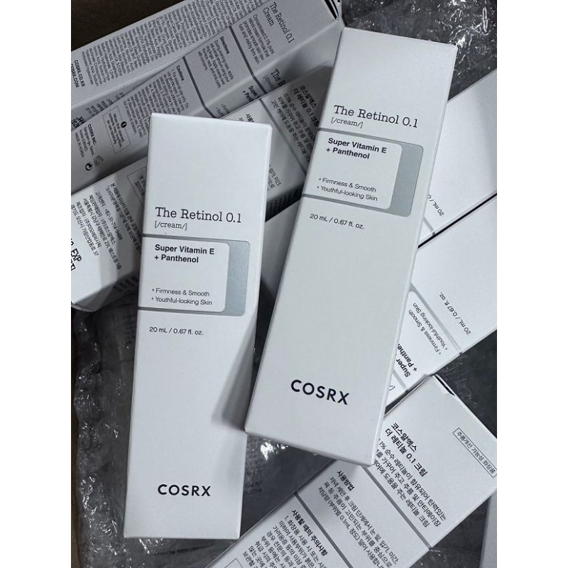 mumu2店 韓國COSRX THE RX-0.1純A醇霜 20g/RETINOL CREAM純視黃醇 Dr.Grace