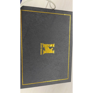 Herman義大利犀牛皮短夾跟皮帶