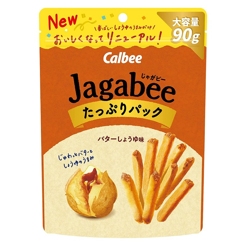 🌸相撲日舖🌸Calbee Jagabee 薯條 奶油醬香口味90g