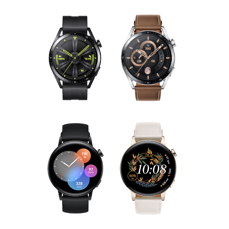 HUAWEI Watch GT3 46mm時尚棕 活力款 /42mm時尚款白 情侶對錶 情人節禮物 手錶【E7大叔】