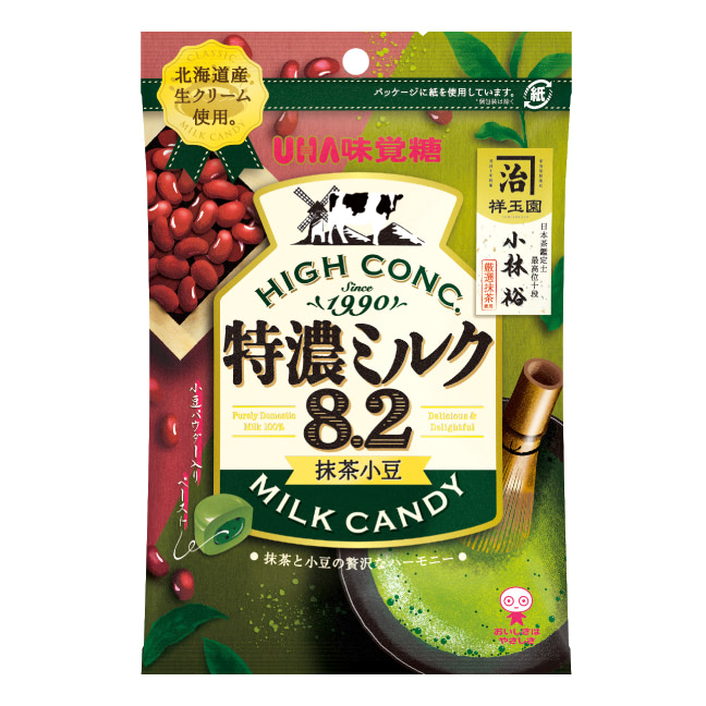 【味覺糖】日本零食 UHA味覺糖 特濃牛奶糖(抹茶紅豆/草莓/鹽味/地瓜/原味)