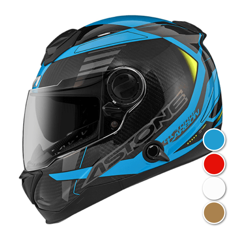 [安信騎士] ASTONE GT-1000F 碳纖維 AC12 彩繪 全罩 安全帽 內墨鏡 雙D扣 GT1000F