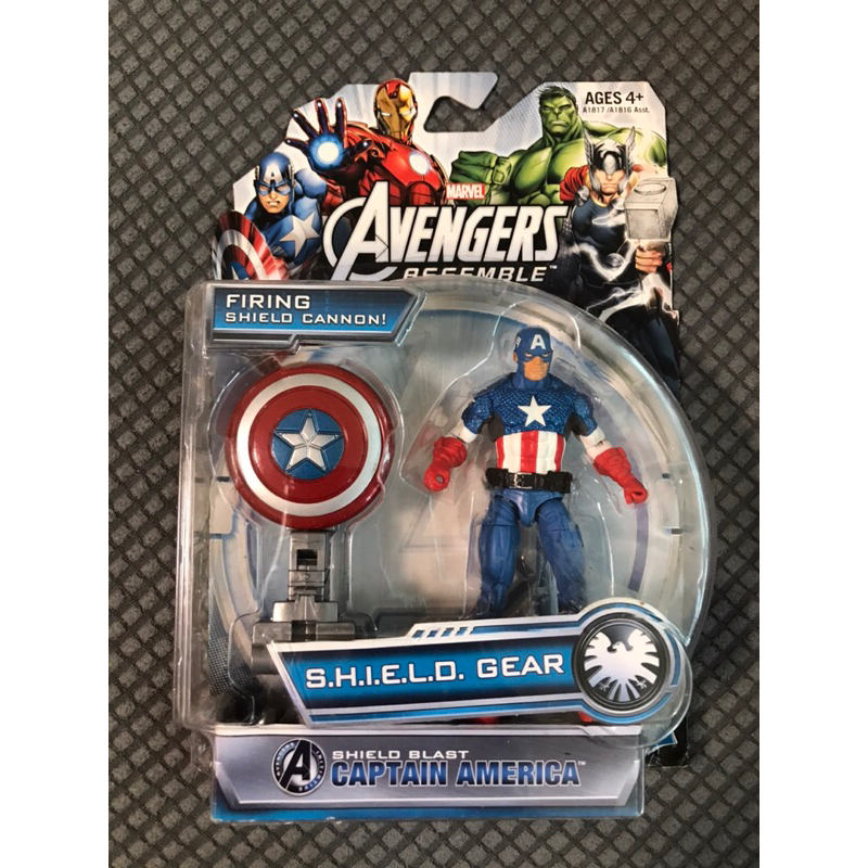 孩之寶 漫威系列 MARVEL Legends 3.75吋 復仇者聯盟 美國隊長 Captain America