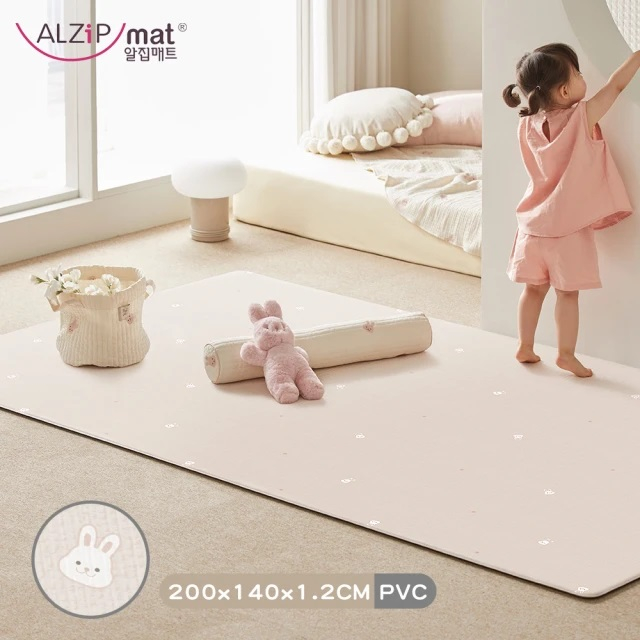 韓國 ALZiPmat Living Mat 厚1.2CM 遊戲地墊(熊熊/兔兔)【安琪兒婦嬰百貨】