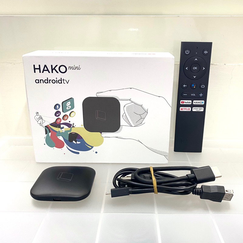 [二手免運] HAKOmini 4K零負重電視盒 NETFLIX認證 HK0202 含USB變壓器