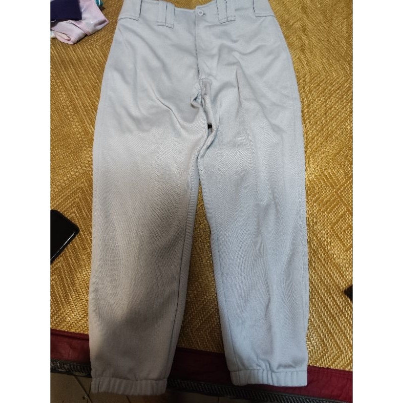 Rawlings R 羅林斯日本製灰色款棒球球褲彈性透氣排汗快乾，適合30_32腰