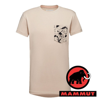 【MAMMUT 長毛象】Massone 男短袖圓領T恤『薩凡納褐』1017-05140