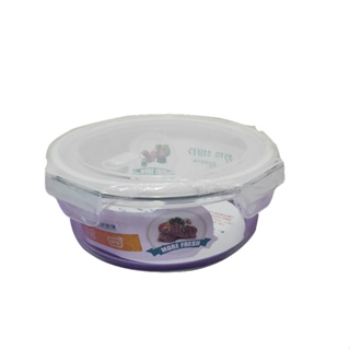 🔸象王廚房用品🔸 圓形玻璃保鮮盒 (CHL1200-1) 1000ml 收納盒 食物盒 便當盒 冷藏盒
