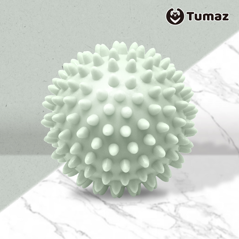 Tumaz月熊/免運/新色!刺刺舒壓按摩球 直徑7cm 高強度按摩! 肌筋膜紓壓按摩刺刺球 按摩球 [現貨]