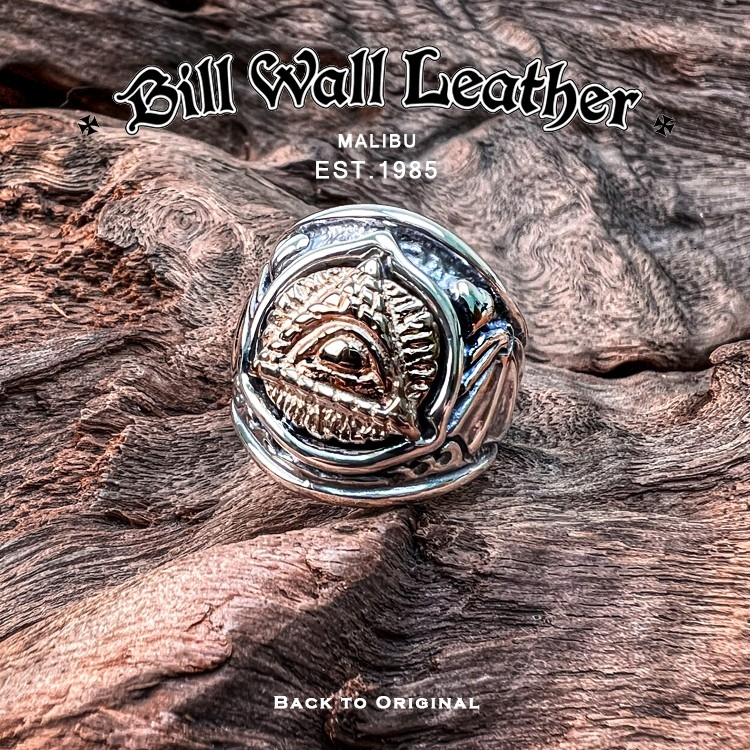 [BTO] 美國【Bill Wall Leather】BWL 限量版 Jeff Decker聯名款 全視之眼戒指