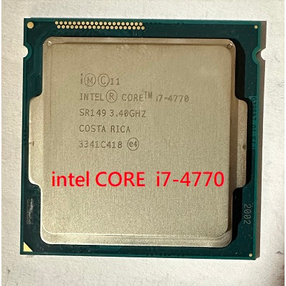 Intel Core i7-4770 CPU /3.4GHZ /1150腳位 電腦升級換下(二手良品)便宜賣