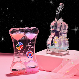 現貨《居家用品】抖音同款 油滴液體沙漏 ♥ 減壓舒壓 居家裝飾 小禮物 ♥ 創意擺飾 可愛造型 擺件 沙漏 禮品