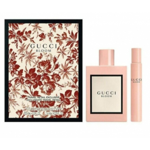 GUCCI Bloom 綻放 花悅女性淡香精 禮盒(淡香精100ml+滾珠瓶7.4ml)◆NANA◆