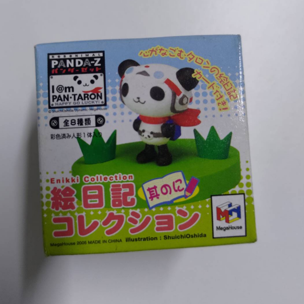 PANDA-Z 熊貓鐵金剛 繪日記 盒玩 （8隻入） 全套8隻  內裝未拆袋