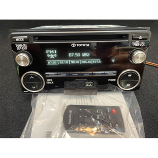 TOYOTA WISH ALTIS VIOS 原廠CD MP3 USB AUX 藍芽主機