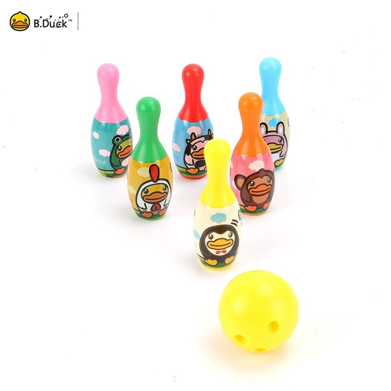 【覓寶】免運 現貨促销  B.Duck小黃鴨 兒童保齡球 迷你保齡球 套裝組  兒童運動玩具 親子互動玩具 益智遊戲