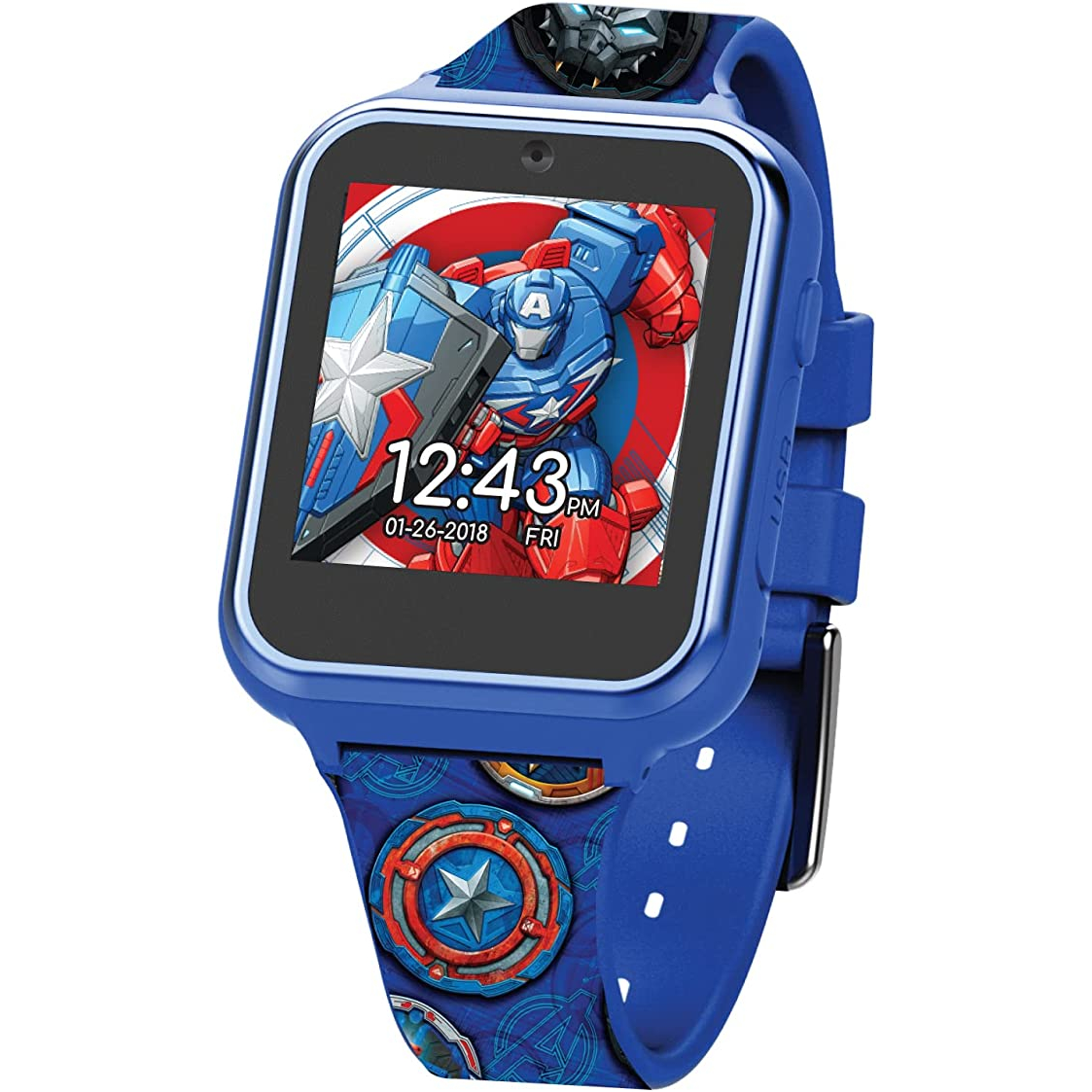 正貨🚀美國專櫃 Marvel 復仇者聯盟 美國隊長 鋼鐵人 浩克 遊戲 電子手錶 觸控手錶 兒童手錶 童錶