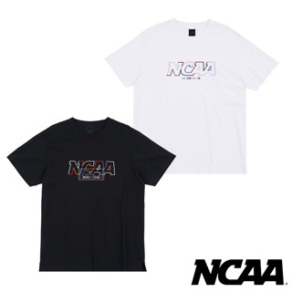 NCAA 彩虹刺繡LOGO棉短T【73251034】春夏 新款 短袖 23SS