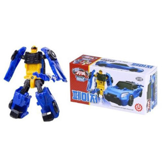 免運🌟現貨🎈韓國空運 最新 hello Carbot 衝鋒戰士 迷你機器人 迷你藍色車 變形機器人 變形車 變形玩具