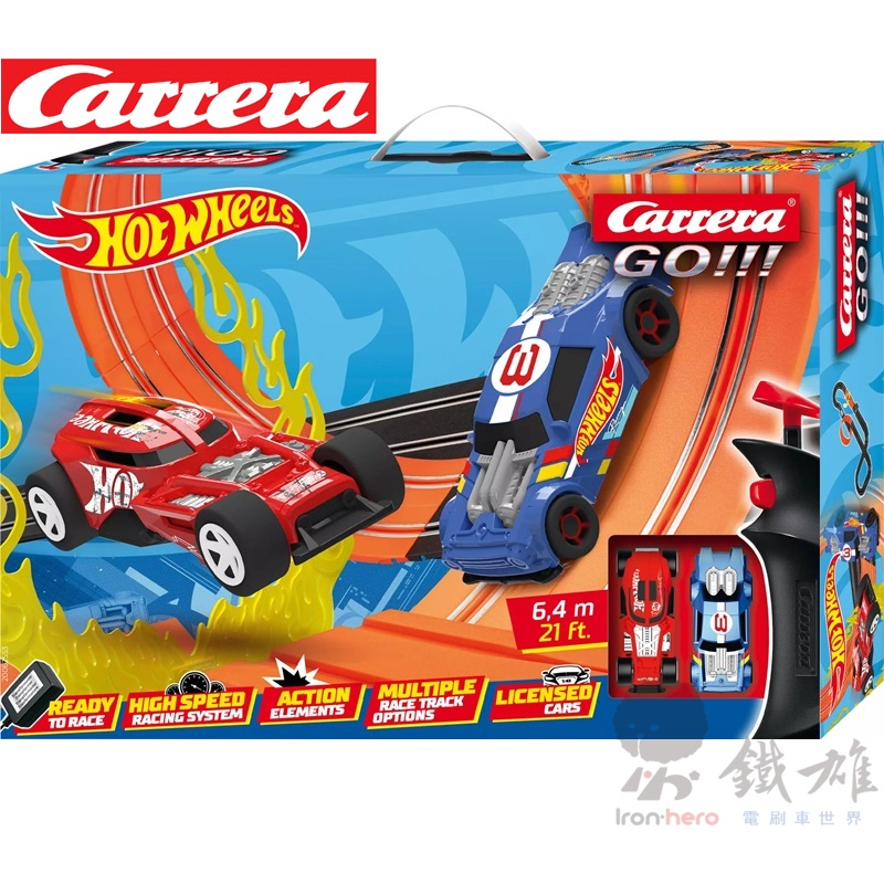 Carrera GO!!! 20062553 Hot Wheels 6.4 Set 電刷車套裝組
