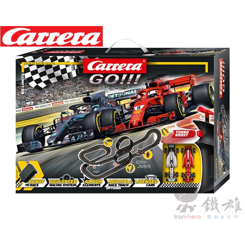 Carrera GO!!! 20062485 No Limits Set 電刷車套裝組