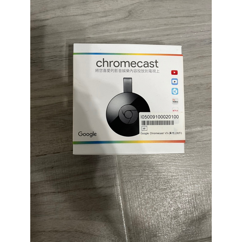 chromecast v3 wifi 黑色 第二代