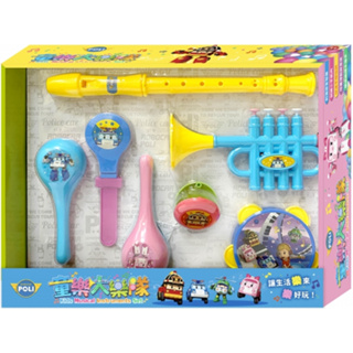 【亞蜜玩具雜貨】根華出版 POLI 波力 童樂大樂隊 PL035F 音樂玩具 樂器玩具 幼兒玩具 嬰兒玩具 玩具喇叭