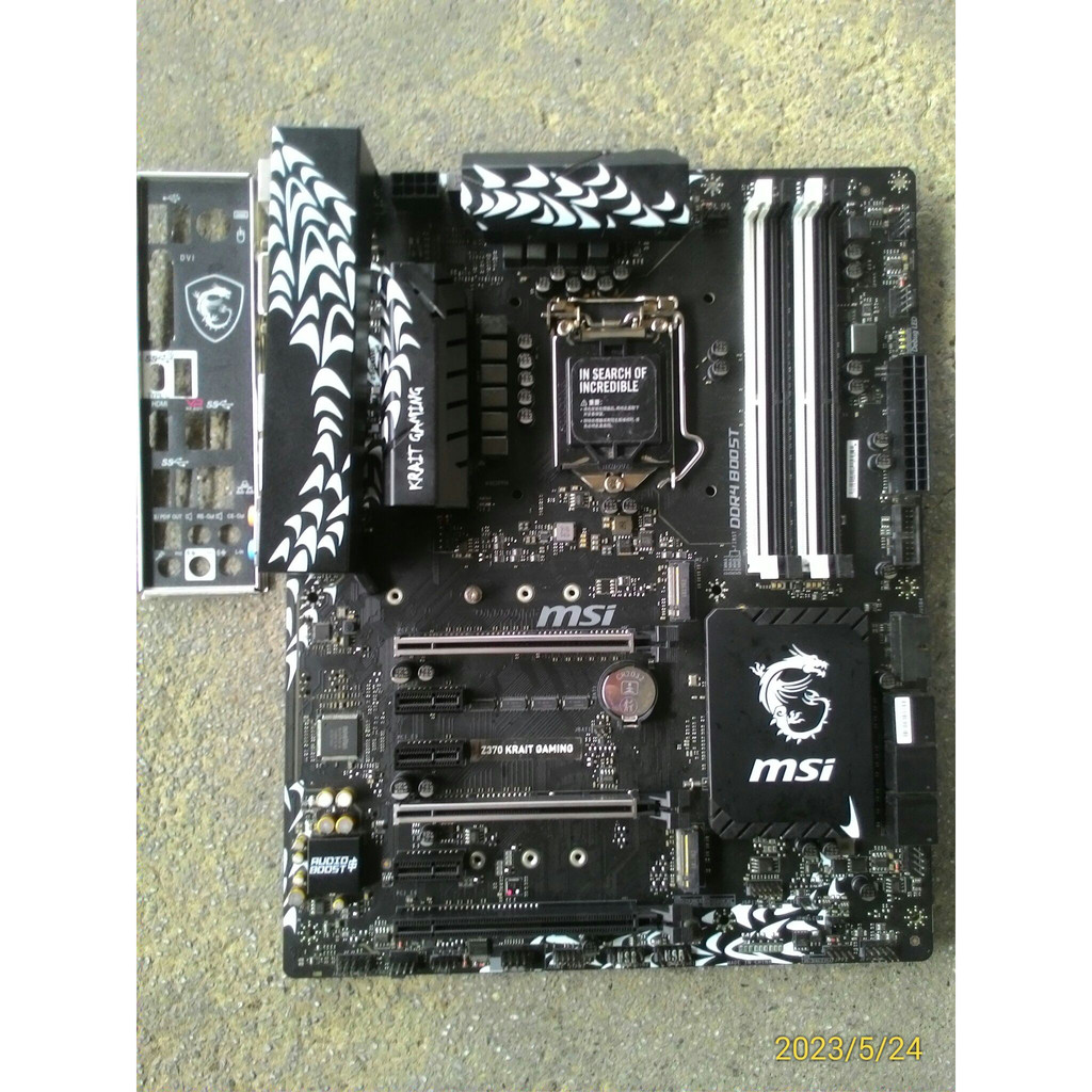 微星 MSI Z370 KRAIT GAMING LGA1151 主機板 良品