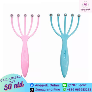 ANGGREKTW ALAT PIJAT KEPALA // HEAD MASSAGER DEVICE