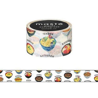 《MARK'S》MARK'S Masté Masking Tape 和紙膠帶 日式飯類 全新未拆正版