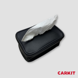 ❚ CARKIT ❚ 超強磁吸面紙盒 PU皮材質 超強吸力面紙盒 車用面紙收納盒 磁力衛生紙套 車頂衛生紙套
