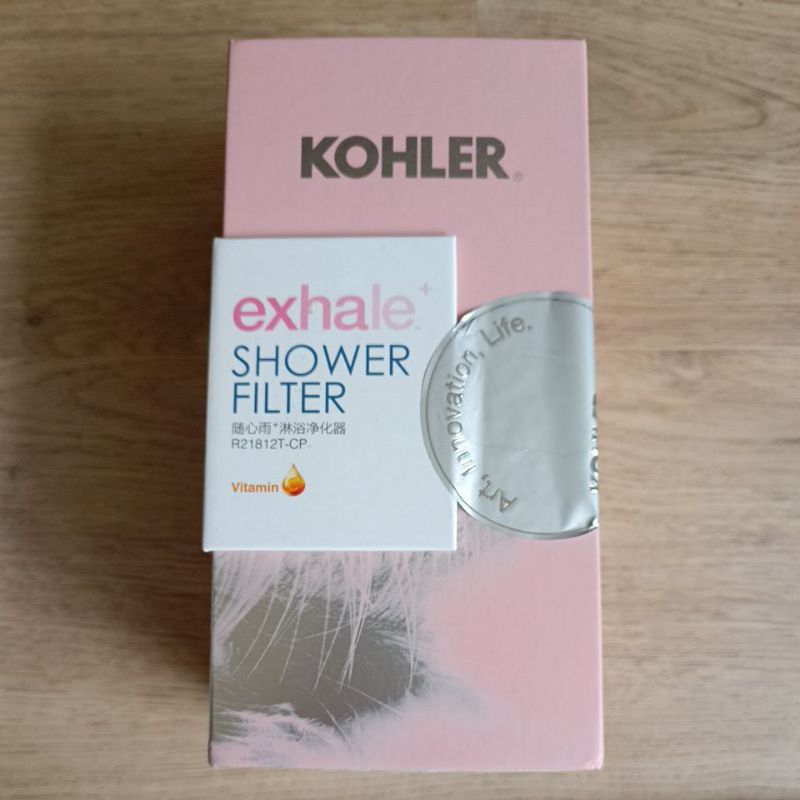 全新 KOHLER exhale shower filter隨心雨 淋浴淨化器沐浴軟水過濾器 R21812T-CP
