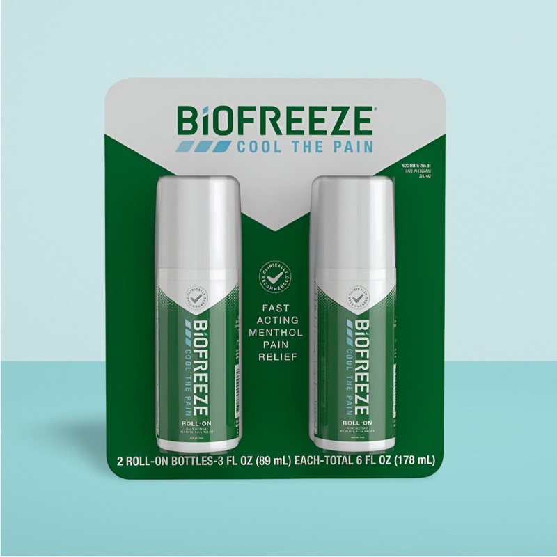 限時預購 美國 好市多 Costco Biofreeze百歐冷療疼痛舒緩滾珠舒緩凝膠