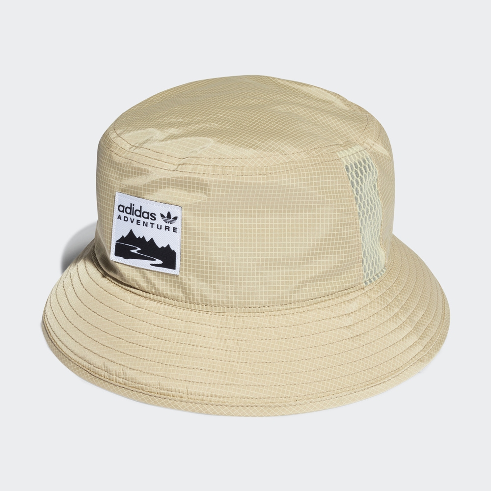 S.G ADIDAS ORIGINALS ADVENTURE HD9762 卡其 男女 漁夫帽 帽子 收納袋 透氣