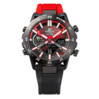 CASIO卡西歐 EDIFICE 賽車 NISMO MY23 聯名錶款 藍牙 獨特懸吊設計 ECB-2000NIS-1A