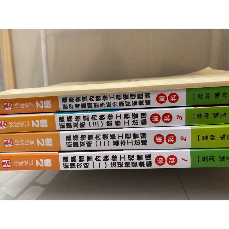 晨興室內裝修工程管理乙級參考書111年