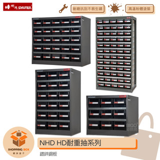SHUTER-樹德- NHD/HD耐重抽系列 零件櫃 零件分類櫃 零件分類 整理櫃 收納櫃 置物櫃 分類櫃 物料櫃