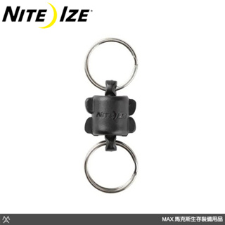 Niteize KEYRING 360 磁吸式鑰匙扣 / KR360-01-R3【詮國】