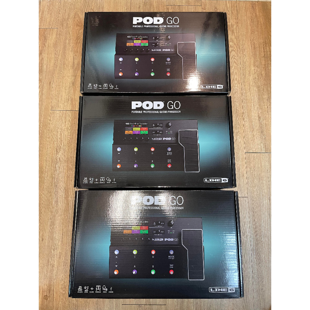⏰限時折扣🔥全新 Line6 Pod Go 電吉他綜合效果器 支援IR 錄音介面 /   含效果器專用袋